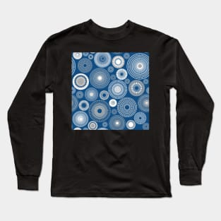 Kopie von Kopie von Kopie von Kopie von Kopie von Kopie von Kopie von colorful circles | green and coral Long Sleeve T-Shirt